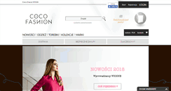 Desktop Screenshot of coco-fashion.pl