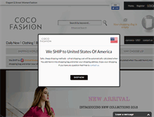 Tablet Screenshot of coco-fashion.com